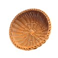 thumbnail image 1 of Living Room Basket Round Bread Basket Chocolate Color 25X25X8CM Storage 1Set, 1 of 3