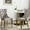 Gray, variant on American Design Solid Wood Dining Chair, Velvet Upholstered / Easy - to - assemble in Dining