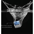 thumbnail image 2 of Cubitos de hielo de acero inoxidable 304 de grado alimenticio, para vino, hielo congelado, metal, granulado, para vino tinto, whisky, 2 of 4