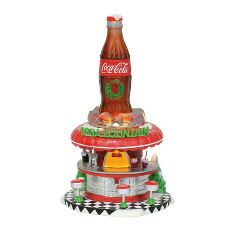Dept 56 North Pole Series 6002293 Coca-Cola Soda Fountain (Best Soda Fountains In The Us)