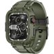 thumbnail image 1 of Pulseras de reloj Amband compatibles con Apple Watch de 45 mm, color verde, 1 of 6