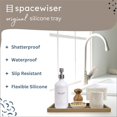 thumbnail image 2 of Tray Spacewiser de silicona para encimera y tocador de 11,7 cm, 2 of 8