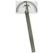 General Tools 17 Adjustable Square Head Protractor, 6", Steel, Each