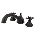 thumbnail image 1 of Kingston Brass KS5535BX 8 Inch -18 Inch Widespread Roman Tub Filler - Oil Rubbed Bronze, 1 of 4