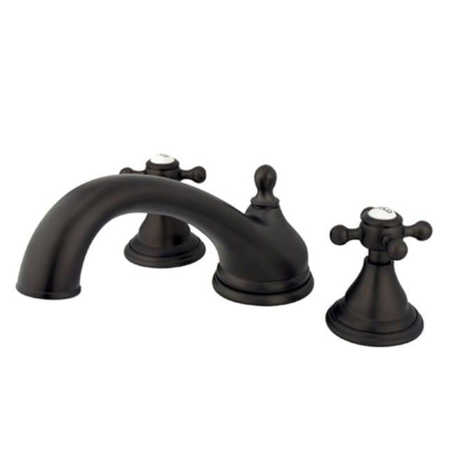Kingston Brass KS5535BX 8 Inch -18 Inch Widespread Roman Tub Filler - Oil Rubbed Bronze