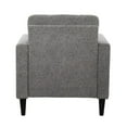 thumbnail image 5 of Lumisource Wendy Accent Chair With Black Wood Finish CHR-WENDYAC BKGY, 5 of 7