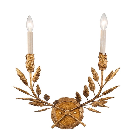 Lucas McKearn Palm d'Or 2 Light Sconce