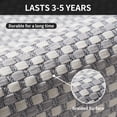 thumbnail image 5 of QiCaiJia Kitchen Rugs Mat Non Slip Washable, Super Absorbent Kitchen Mats for Floor, Rubber Backing Soft Braided Standing Floor Mats Sink Mat Runner Rug, 17"x59" Gray, 5 of 9