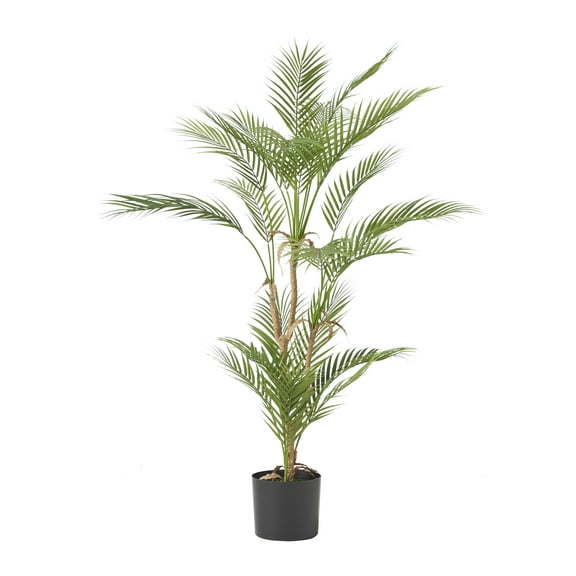 Troup 5.5' x 3.5' Artificial Tabletop Palm Tree, Green