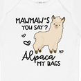 thumbnail image 4 of Inktastic Mawmaw's You Say Alpaca My Bags Boys or Girls Baby Bodysuit, 4 of 5