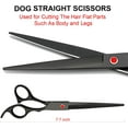 thumbnail image 4 of Professional Dog Grooming Scissors Kit, Titanium Coated Dog Scissors for GroomingGrooming Shears Kit for Dogs Cat Pet At Home, 4 of 5