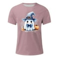 thumbnail image 4 of Blusas y camisas de manga corta y cuello redondo para hombre. Blusas/camisetas de manga corta con cuello redondo y estampado de Halloween para hombre. Blusa para hombre., 4 of 4