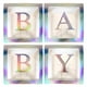 thumbnail image 1 of KAKOWELY 1 juego de cajas para baby shower, decoraciones para fiestas, globos transparentes, decoración de cajas para bebés, 1 of 5