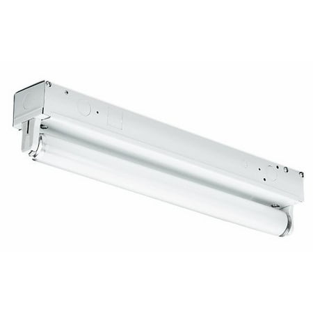 - FS132-EB One-Light Fluorescent Strip Light, White, 2-9/16-Inch W by 3-7/8-Inch H by 48-Inch L By Thomas Lighting Ship from US