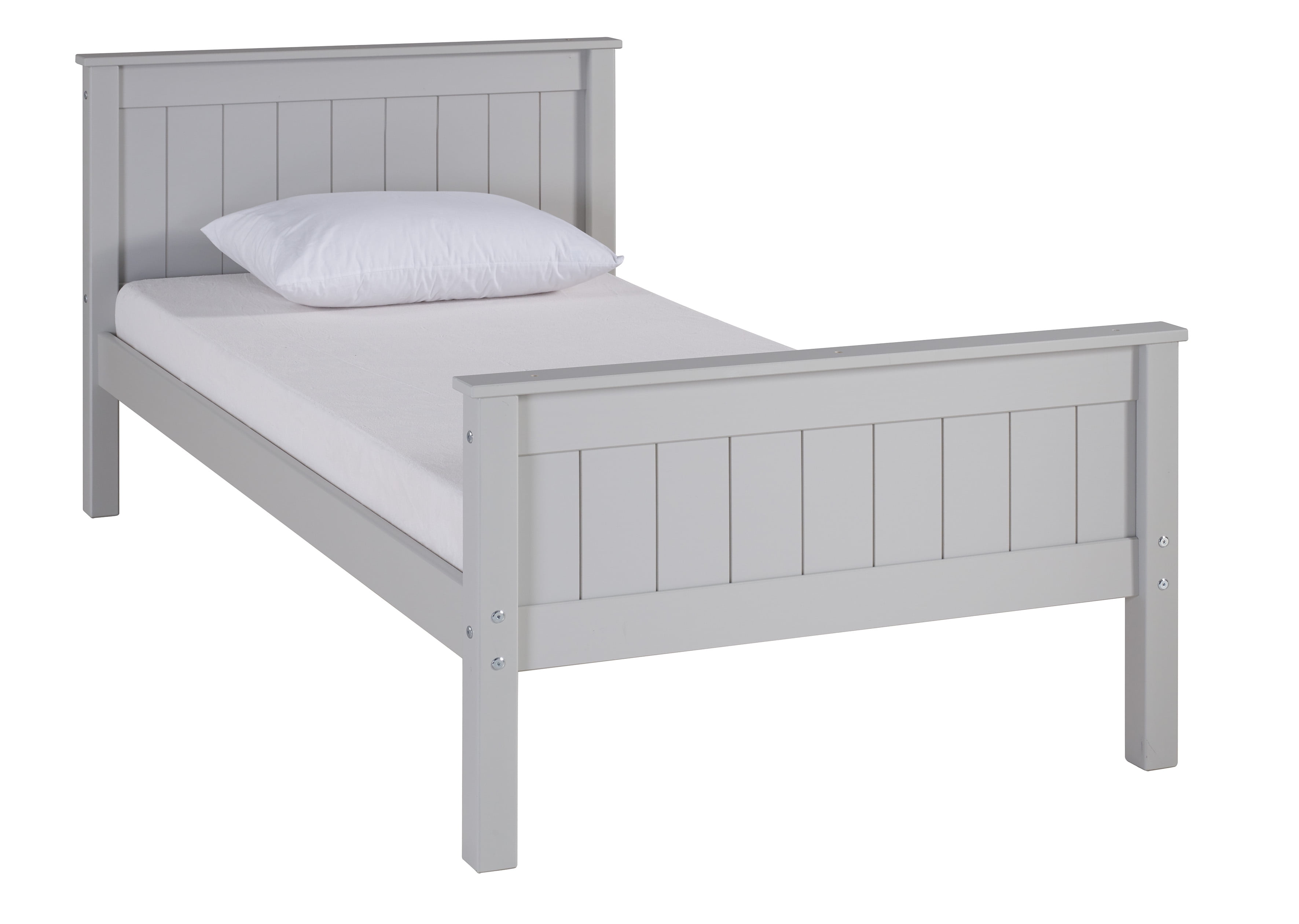 Alaterre Harmony Twin Bed, Dove Gray