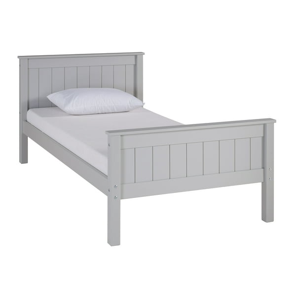 Harmony Twin Bed, Dove Gray