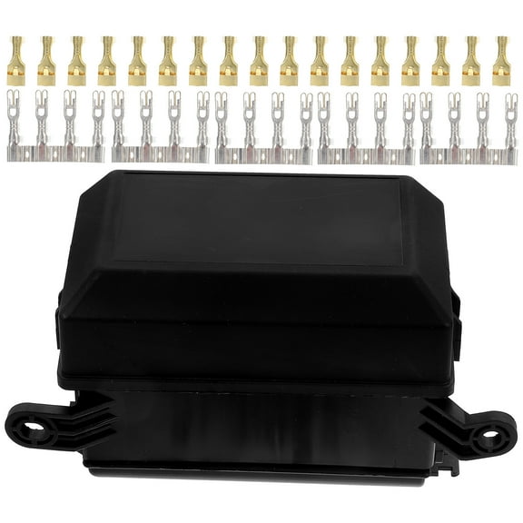 WAXIAYUZ 12-Slot Auto Fuse Relay Block Kit for Cars, Boats