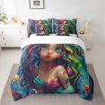 thumbnail image 2 of YST Ocean Fish Animal Bedding Set, 7-Piece, Twin Size, 2 of 4