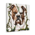 thumbnail image 5 of "American Bulldog Reflection" - Canvas, 5 of 25