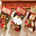 thumbnail image 4 of Christmas Stockings Sack  Gift Candy Bag Elder, 4 of 4