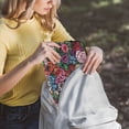 thumbnail image 5 of FORMRS 15"-15.6" Laptop Sleeve Protective Case Soft Carrying Quilted Computer Bag Cover, Vibrant Flowers Pattern, 5 of 7