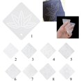 thumbnail image 3 of Plantilla de Stencil Semitransparente para de Acrílica 008, 3 of 9