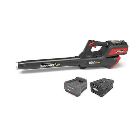 Snapper 1687879 82V Cordless Lithium-Ion 550 CFM Leaf Blower Kit with 2.0 Ah Battery & Rapid Charger