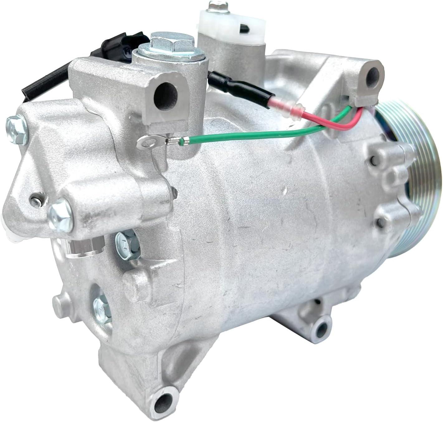 AC Compressor with A/C Clutch for Honda Civic 2.4L (2012-2015), CR-V 2.4L (2007-2014) & Acura RDX 2.3L (2007-2012) | CO4920AC, Replaces 38810RWCA01 | 106MM 7PK