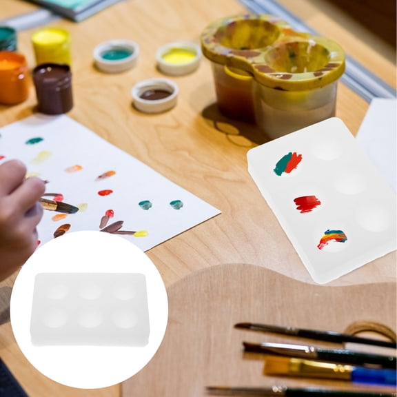 FELTECHELECTR Watercolor Mixing Palette Tray 1 Pack for Smooth, Consistent Paint Blending and Artistic Use