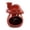 Red, variant on Dualoai Ceramic Burner Desktop Ornament Table Centerpiece Decorative Smudge Bowl White C