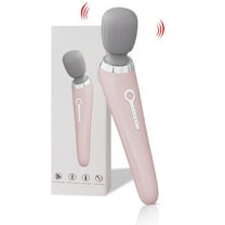 Handheld Massager, Cordless Electric Back Massager, Portable 5 Speeds Deep Tissue Massage for Relaxation, Sports Recovery, Pain Relief, Back, Leg, Shoulder, Waist, Neck, Gifts for Men Women-White