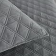 thumbnail image 5 of EleganHome 3-Piece Quilt Set Gray Color, Diamond Pattern Bedspread/Coverlet Queen Size (90"x90"), 5 of 5