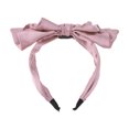 thumbnail image 4 of Unique Bargains 1 Pc Bow Wide Headbands for Women Pink Purple, 4 of 6