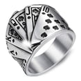 thumbnail image 3 of 5 Anillos Hombre De Juegos De Azar Con Efecto Vintage IRONICO Juegos de azar, 3 of 7
