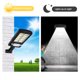 thumbnail image 4 of Solar Outdoor Lights Motion Sensor | Solar Powered LED Wall Security Light with Remote | IP65 Waterproof | 3 Modes | 14.56x4.48in | Wide Coverage for Yard Garden Patio Fence Door | 1 Pack, 4 of 9