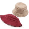 thumbnail image 3 of CoCopeaunts Washed Denim Bucket Hats Men Women Foldable Fisherman Hat Unisex Fashion Bob Caps Hip Hop Gorros Men Women Panama Bucket Cap, 3 of 6