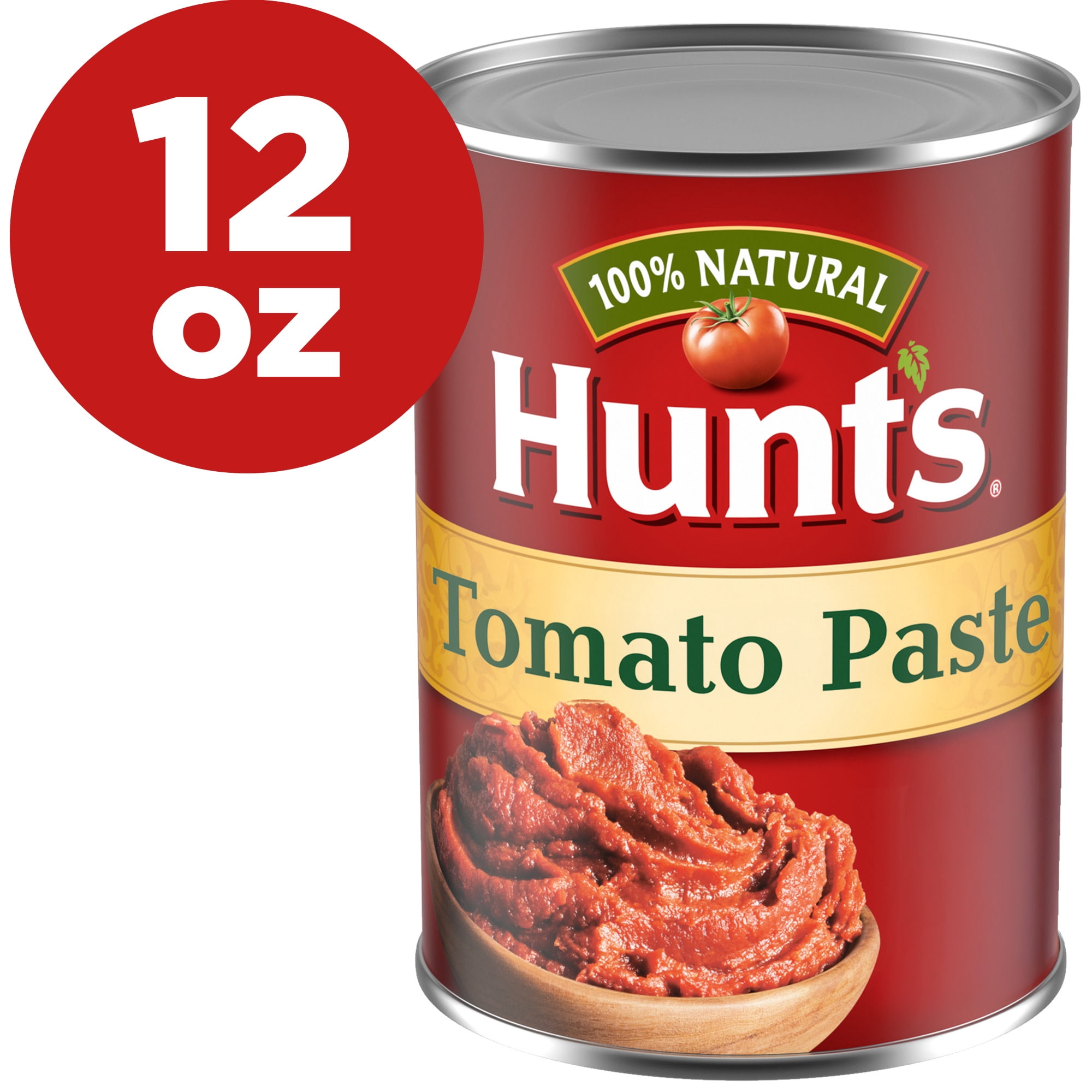 (24 pack) Hunt’s Tomato Paste, Perfect for Chili & Soups, 12 oz. Can