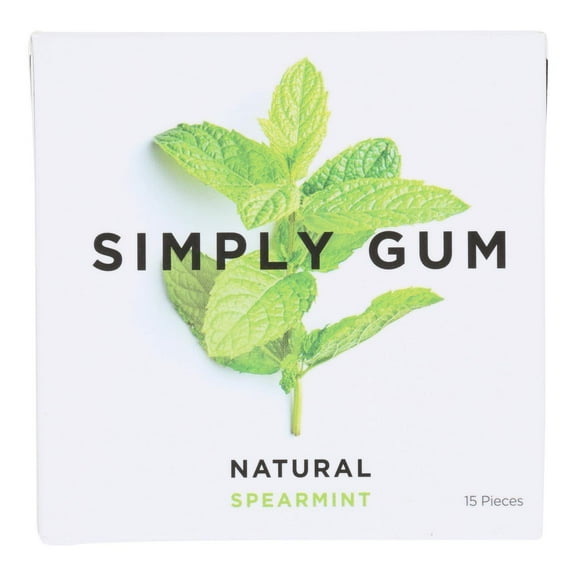 Spearmint Natural Gum 15ct