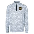 thumbnail image 2 of Men's-Cutter & Buck  Charcoal LAFC Traverse Stretch Eco Camo Print Quarter-Zip Pullover Top, 2 of 3