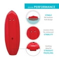 thumbnail image 4 of Lifetime Youth Shark 6 ft. Kayak, Fire Red (91292), 4 of 13