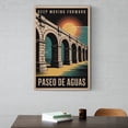 thumbnail image 6 of Retro Paseo De Aguas Poster Motivational Inspirational Vintage Travel Wall Art for Classroom Meditation Space Cultural Center Canvas Poster, 6 of 8