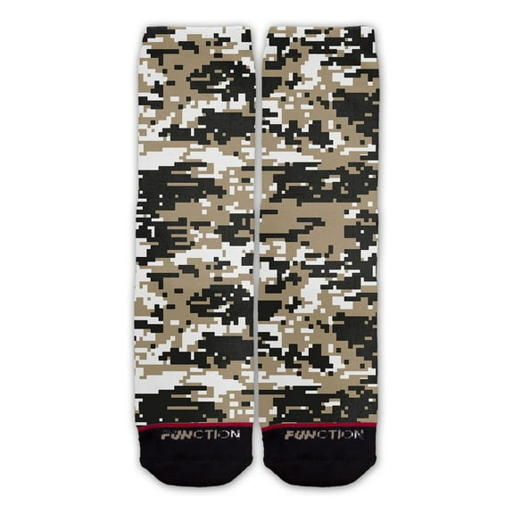 Function - New Orleans Football Team Digital Camo Fashion Socks