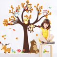 thumbnail image 5 of Large Tree Zoo Animal Monkey Bear Owls Wall Decal Sticker Baby's Bedroom Decor, 5 of 5