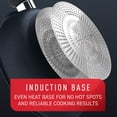 thumbnail image 4 of T-Fal Platinum Nonstick Jumbo Cooker 5 Quart Induction Oven Broiler Safe 500F Cookware, Pots and Pans, Dishwasher Safe Slate, 4 of 7
