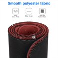 thumbnail image 3 of Long Mouse Pads for Desk,Red Christmas Snowflake Pattern Desk Mats on Top Of Desks, Desk Mouse Pad Extra Large with 3mm Non-Slip Base and Stitched Edge for Gaming,Office,Work,Home 47.3x23.6in, 3 of 5