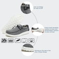thumbnail image 4 of Mocasines casuales lavables a máquina para hombre, ligeros, con suela suave, cómodos y transpirables, para caminar y viajar, para hombres y adolescentes, EE. UU. 12, 4 of 6