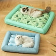 thumbnail image 3 of MADDEN  Summer Cooling Pet Cat Bed Cushion Ice Pad Dog Sleeping Square Mat for Puppy Dogs Cats Pet Kennel Top Quality Cool Cold ShopWise Round, 3 of 12