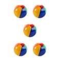 thumbnail image 2 of relayinert Water Ball Beach Toy Swim Plaything Inflation Thicken Design Washable Smooth Surface No Burrs Inflatable Balls 25cm 5Set, 2 of 6