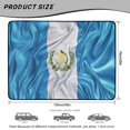 thumbnail image 3 of Psesaysky Waterproof Trunk Mat 29" x 39", Guatemala Waving Flag Pattern Duty Rear Trunk Liner All Weather Trunk Floor Mat for Travel, 3 of 3