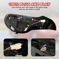thumbnail image 5 of Led Tail Lights Assembly for 2013-2016 Scion FR-S and 2017-2020 Toyota 86 and 2013-2020 Subuaru BRZ w/Led Turn Signal Rear lights Passenger & Driver Side(Smoked), 5 of 8